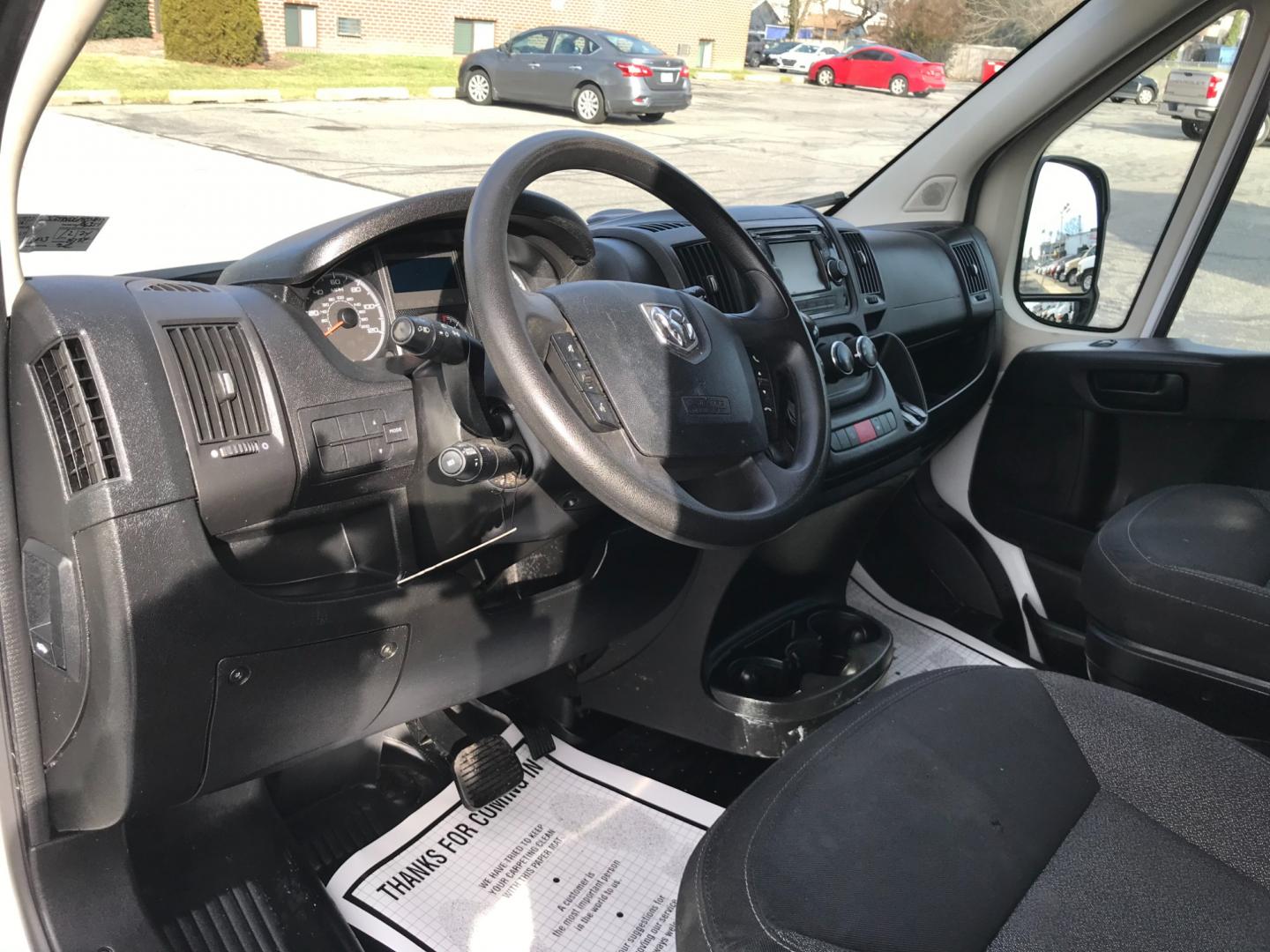 2015 White /Gray RAM Promaster 2500 (3C6TRVDG5FE) with an 3.6 V6 engine, Automatic transmission, located at 577 Chester Pike, Prospect Park, PA, 19076, (610) 237-1015, 39.886154, -75.302338 - Photo#12